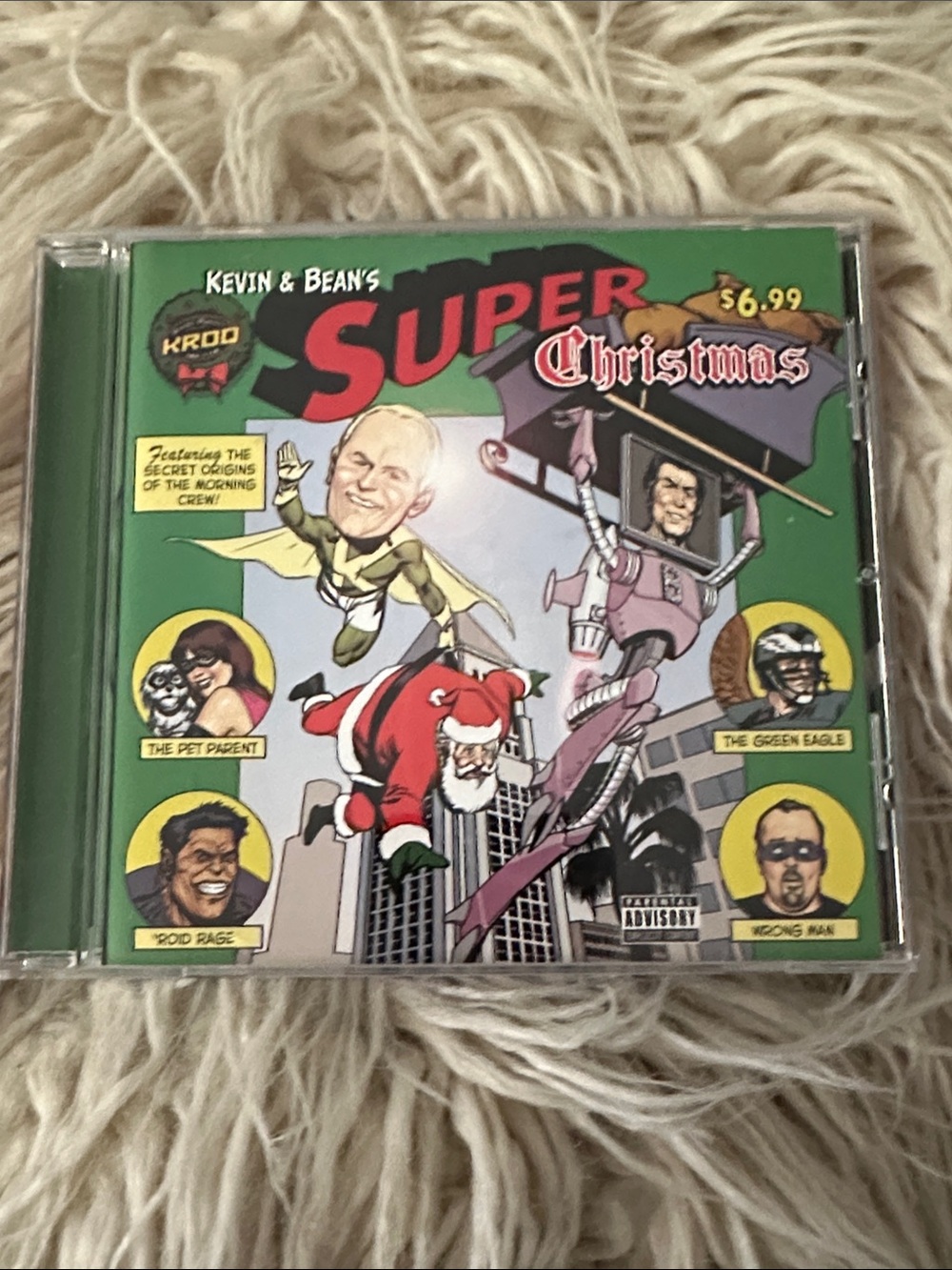 🎙️📻 KROQ 106.7 Kevin & Bean Show CD 🎧💿 "Kevin & Bean's Super Christmas"
